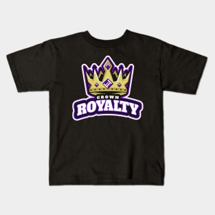 Crown Royalty Kids T-Shirt